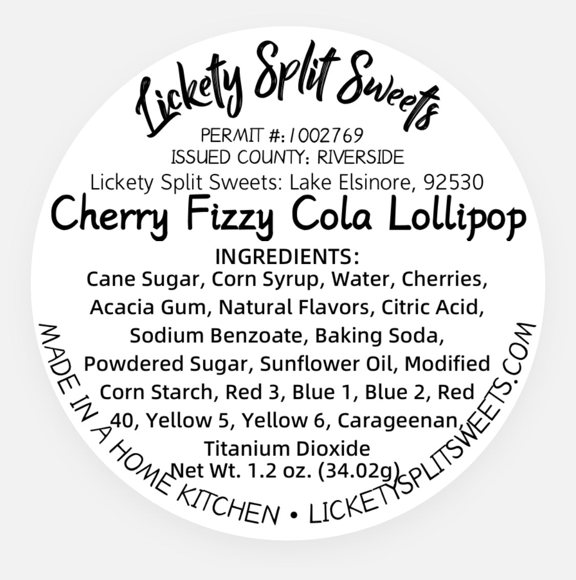 Cherry Fizzy Cola