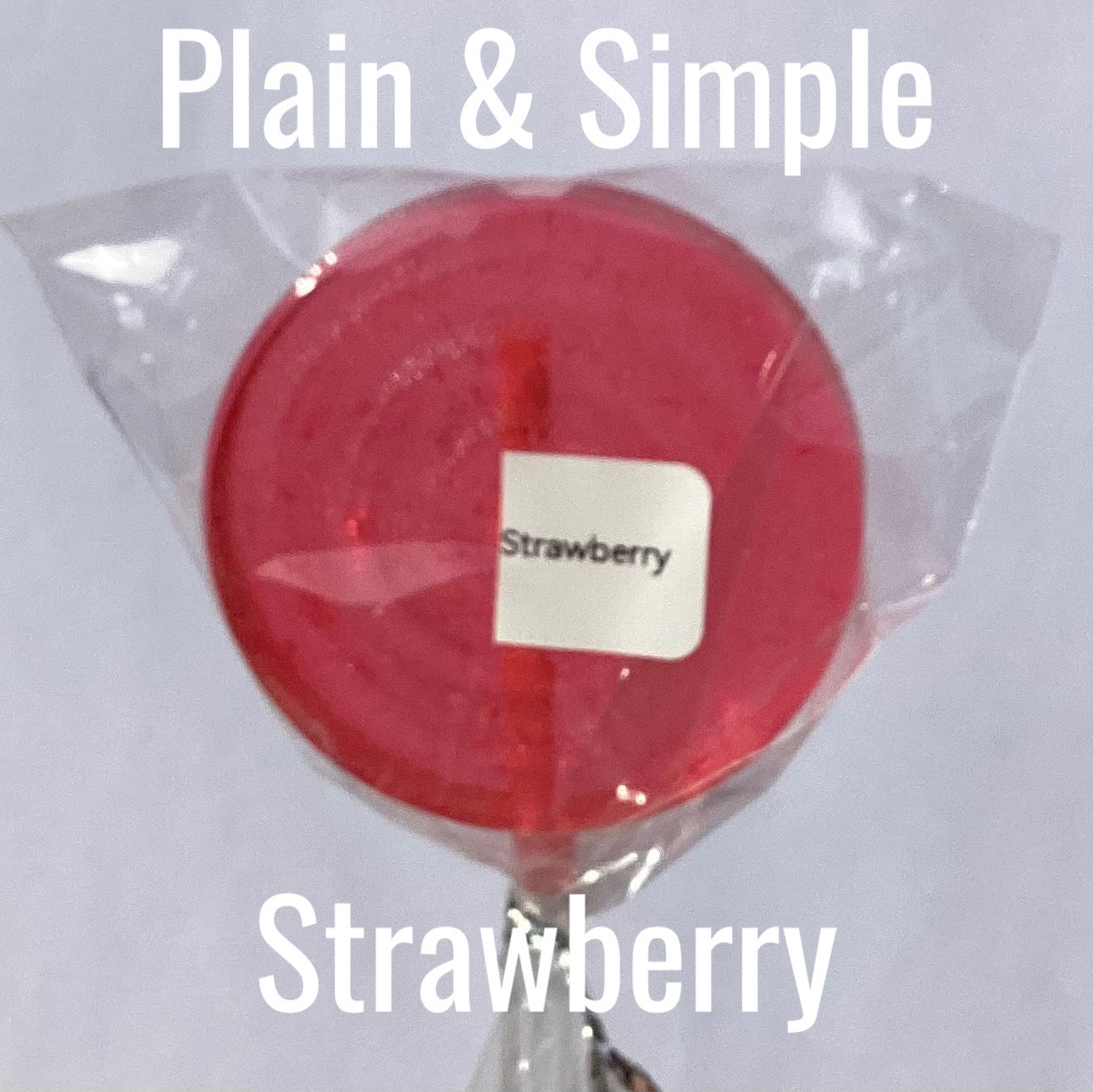 Plain & Simple- Strawberry