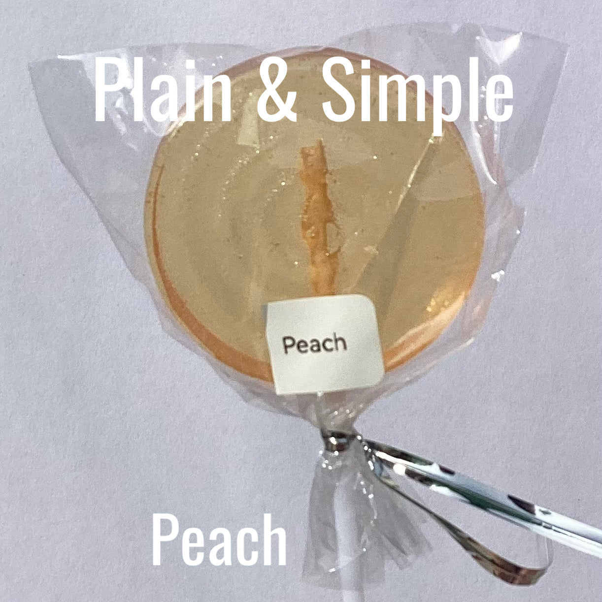 Plain & Simple- Peach (Dye free)