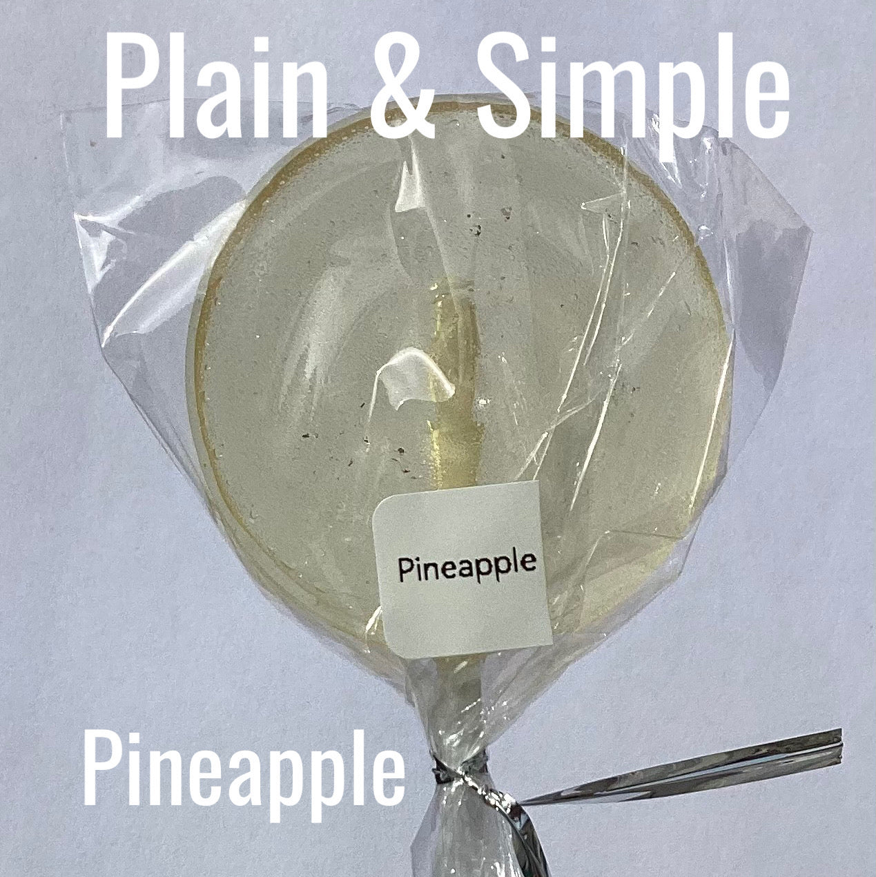 Plain & simple-Pineapple (Dye free)