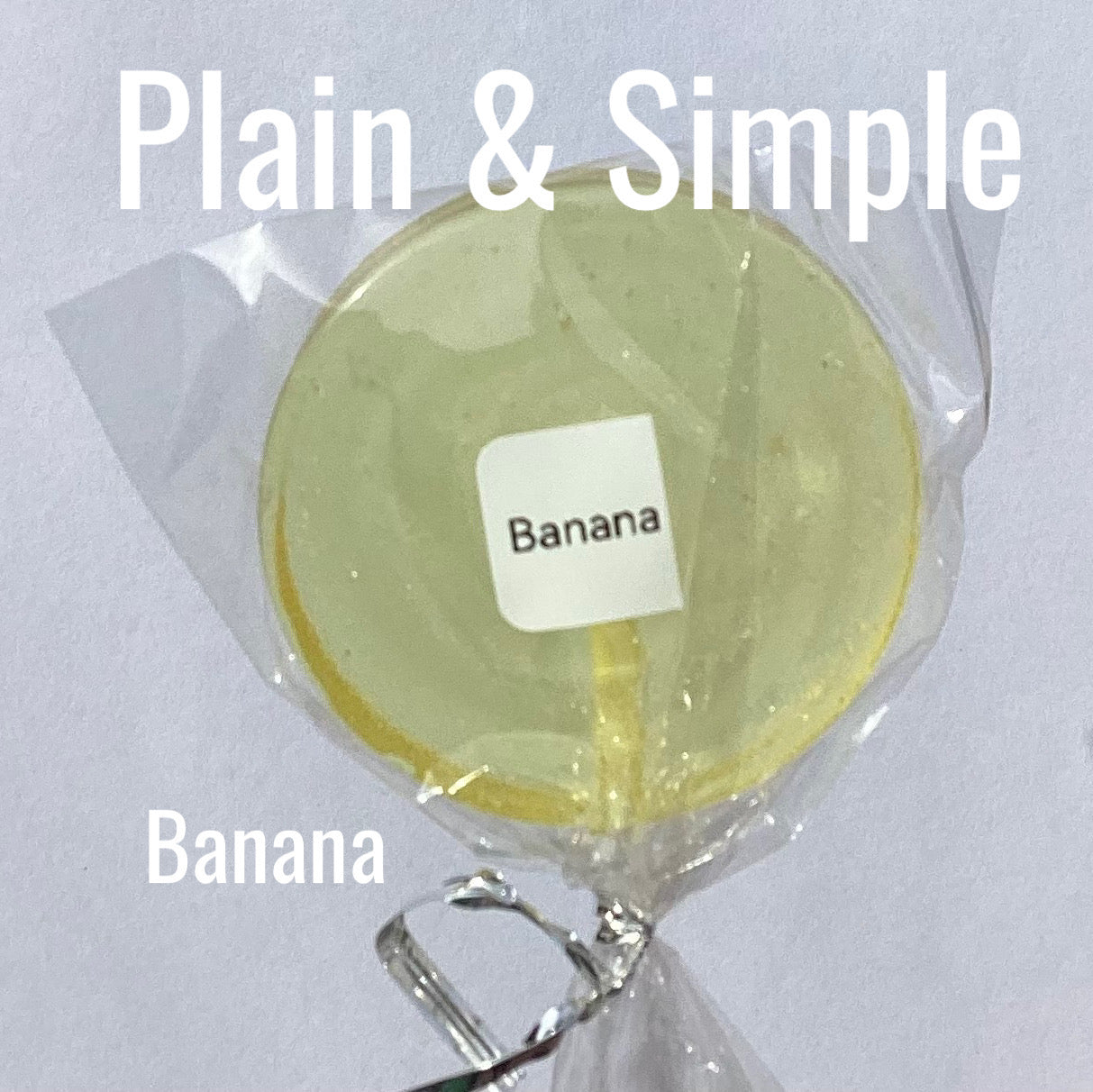 Plain & Simple- Banana (Dye free)