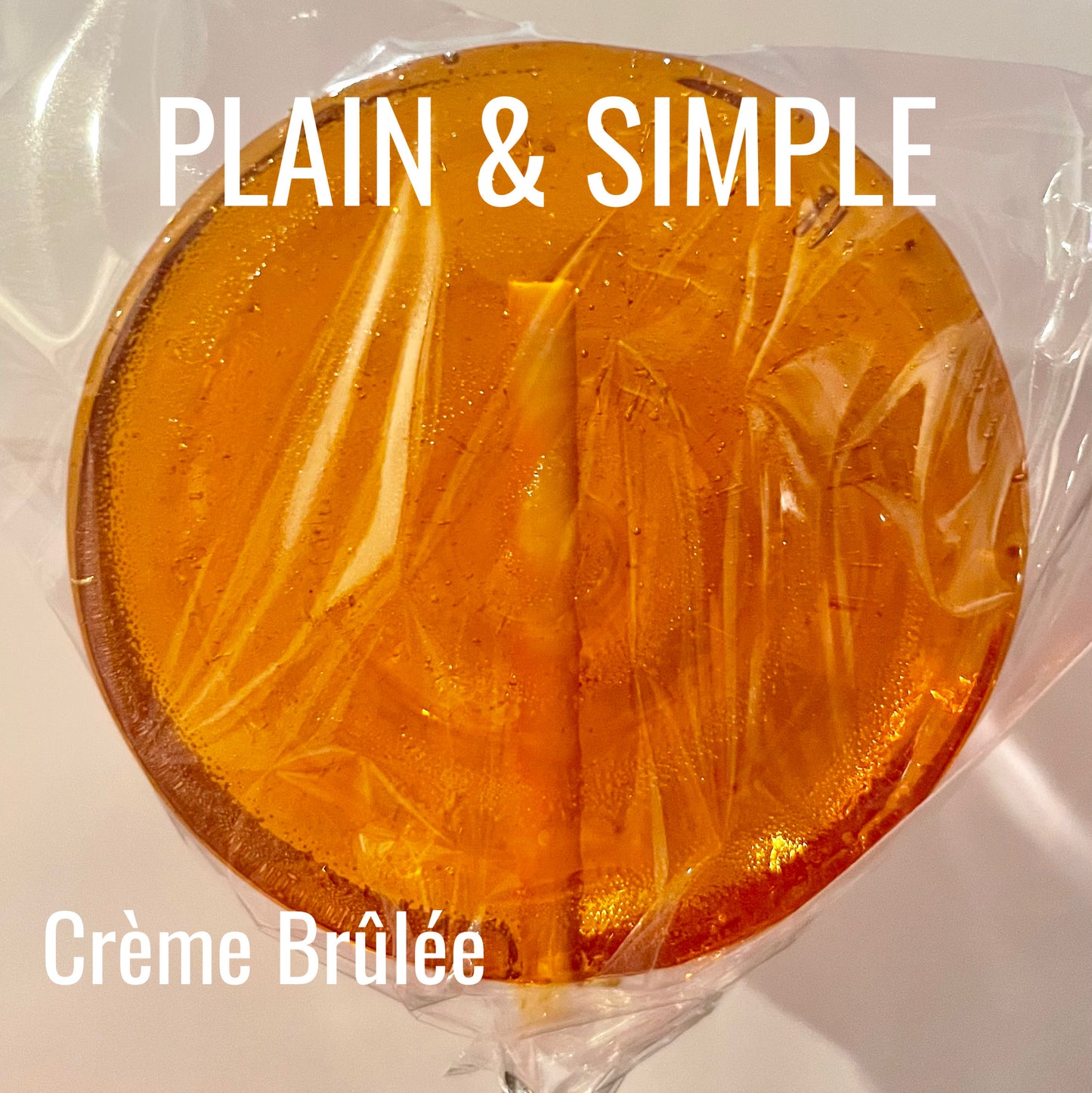 Plain & Simple-Crème Brûlée (Dye free)