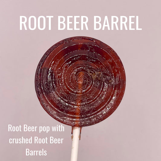 Root Beer Barrel Lollipop