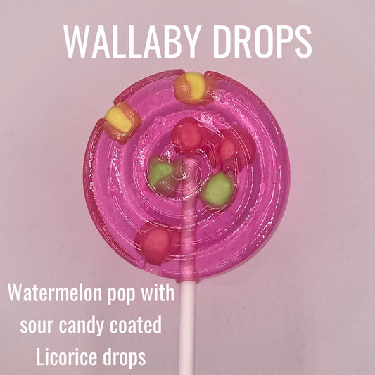 Wallaby Drops Lollipop