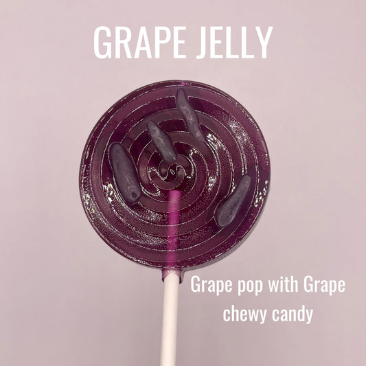 Grape Jelly Lollipop