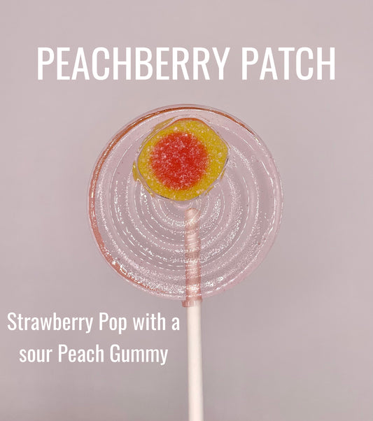 PeachBerry Patch Lollipop