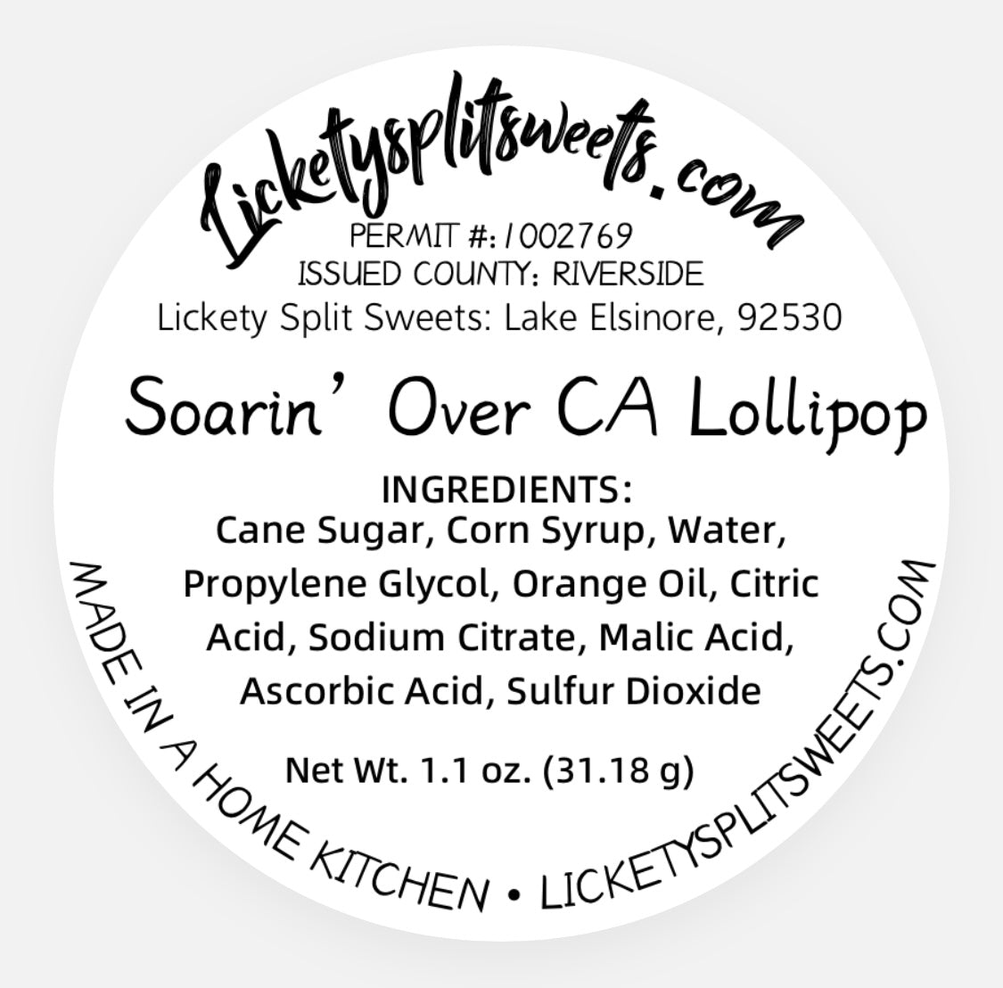 Soarin’ Over CA (Dye Free)