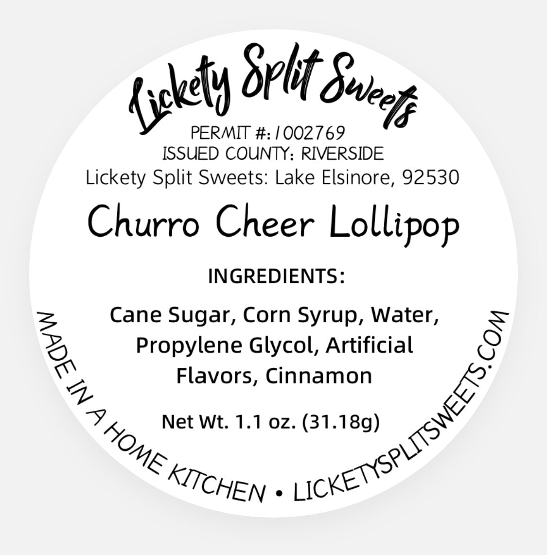 Churro Cheer (Dye Free)