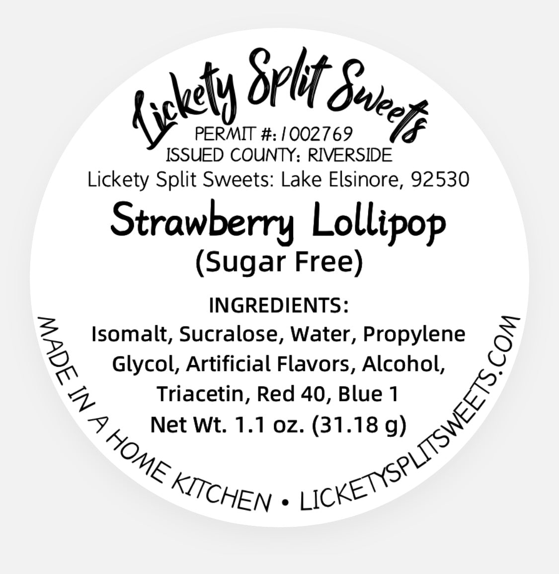 Strawberry-Sugar Free