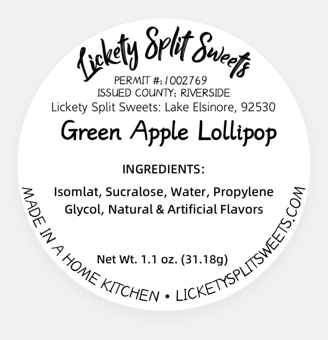 Green Apple (Dye Free)