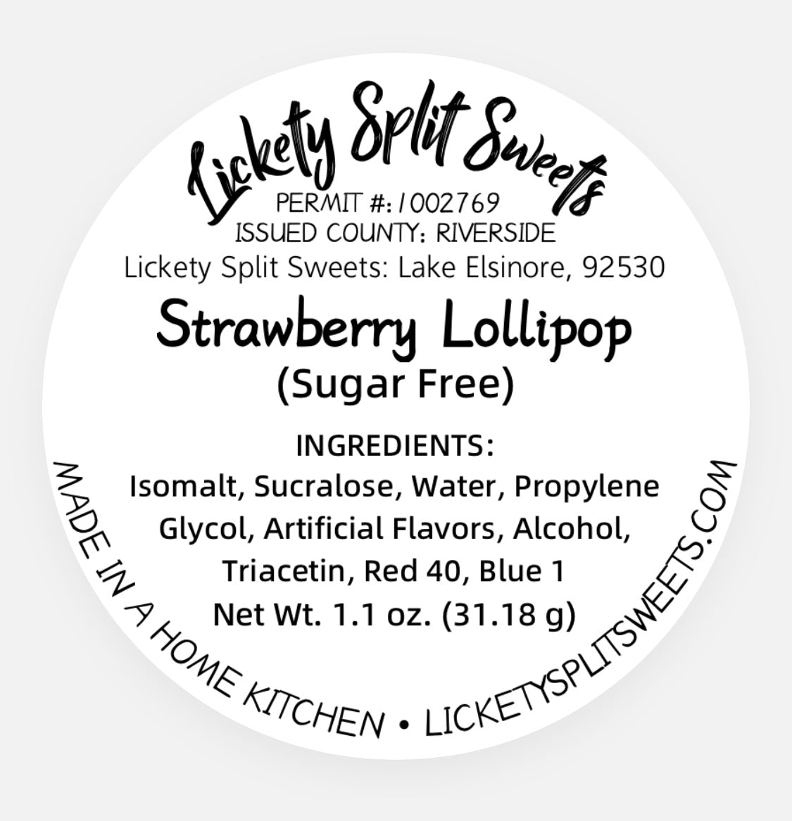 Plain & Simple- Strawberry